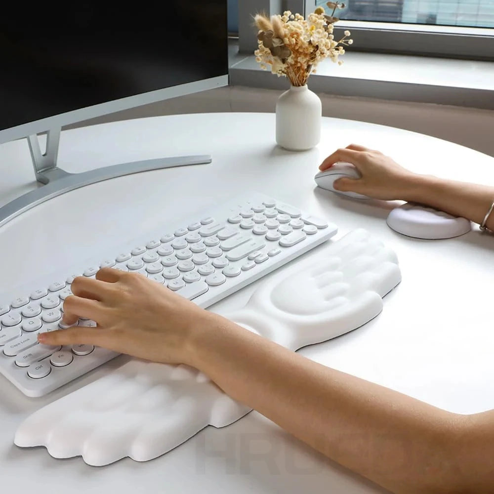 Repose-poignet ergonomique clavier et souris - set complet