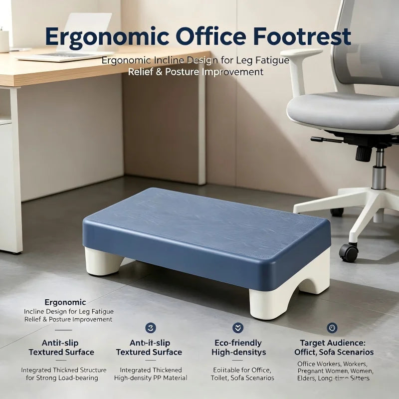 Repose-pieds ergonomique - en situation bureau