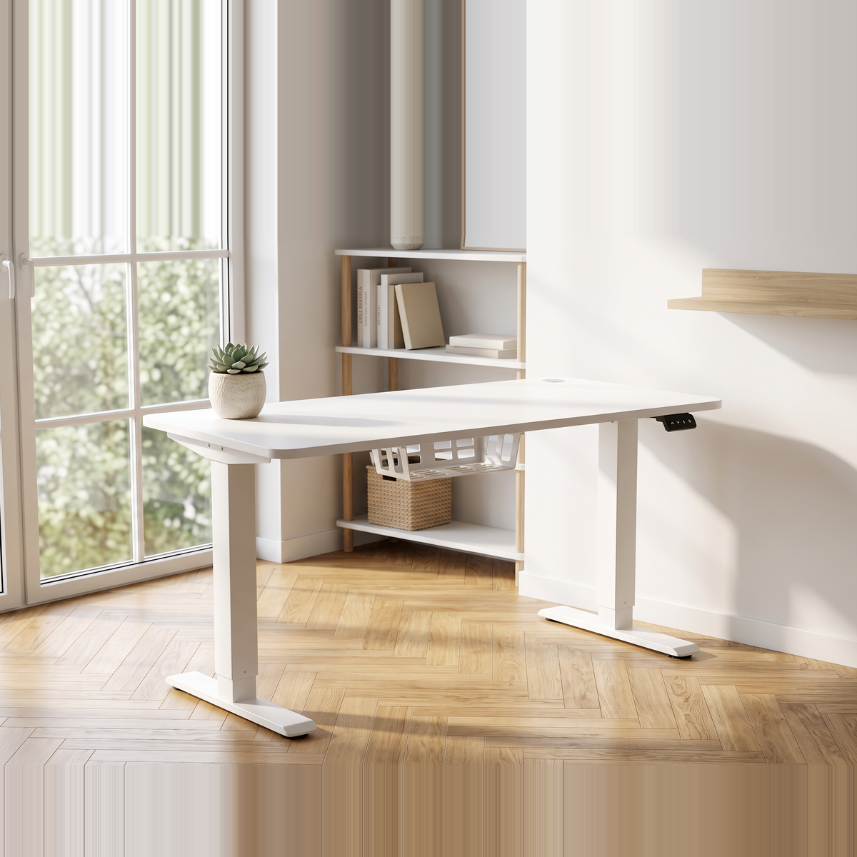 Bureau Confort — Assis-Debout Électrique 160×70 cm