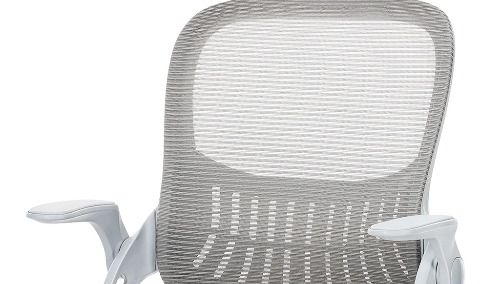 Chaise Ergonomique Essentiel — Gris — dossier en maille respirante
