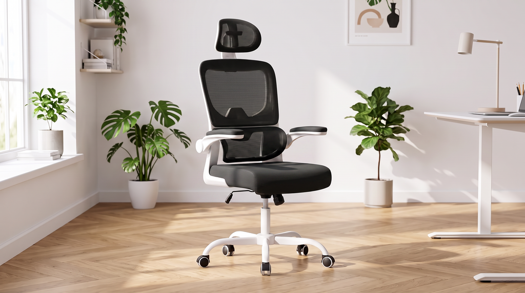 Chaise Signature Noir Blanc - Bureau