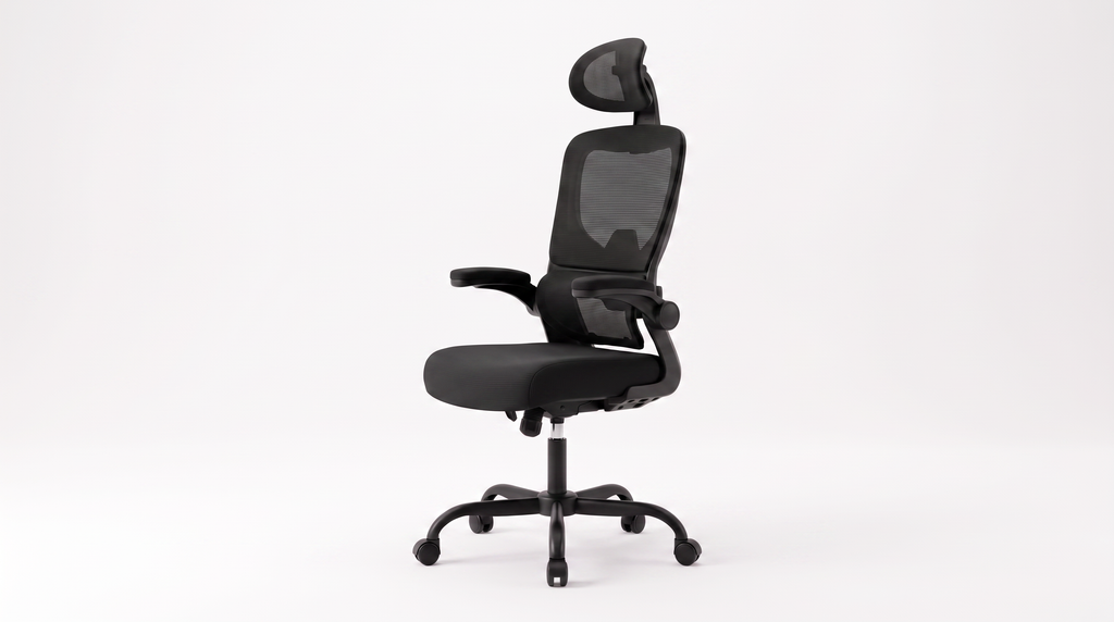 Chaise Signature Noir - Vue 3/4