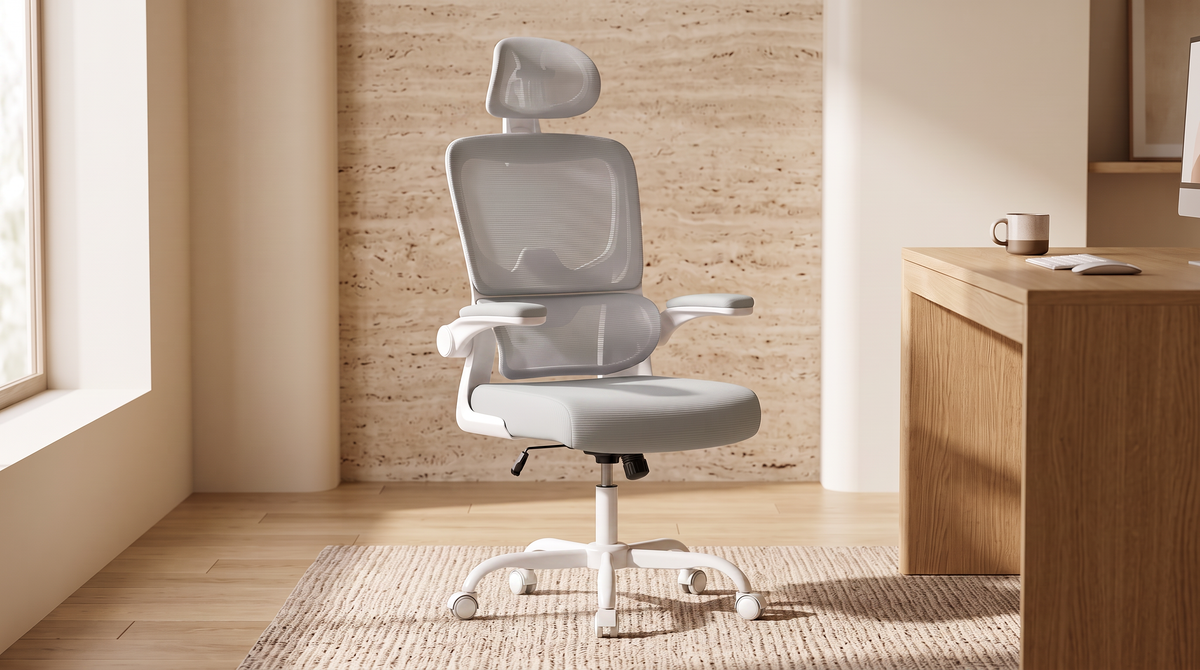 Chaise Signature Gris - Travertin