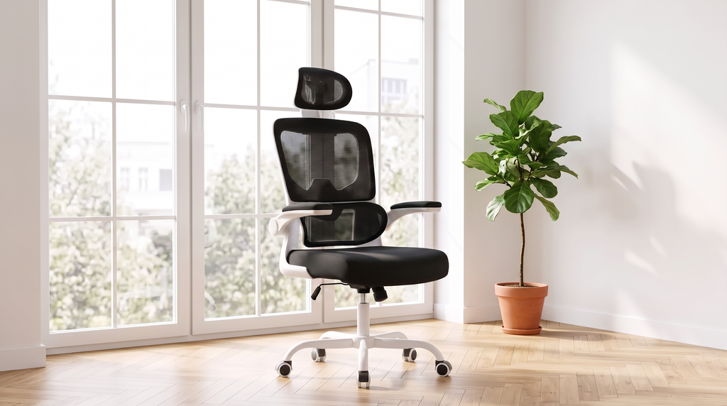 Chaise Signature Noir Blanc - Fenêtre
