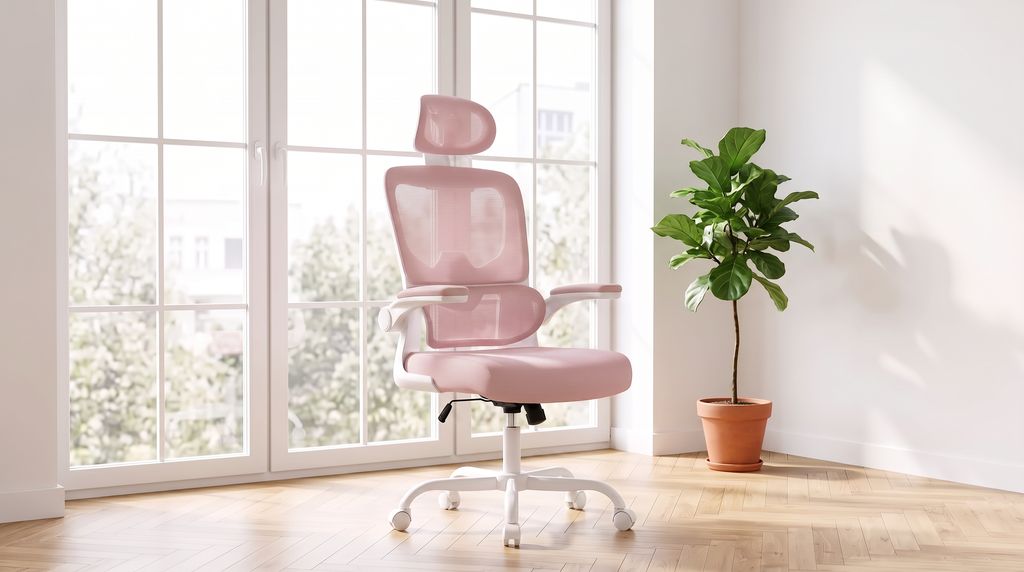 Chaise Signature Rose - Fenêtre